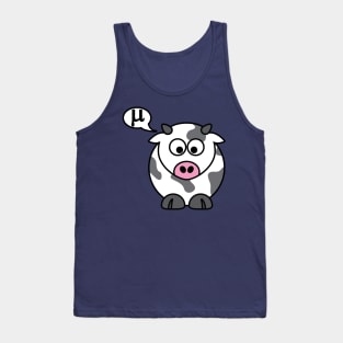 And the Cow Says Mu Tank Top